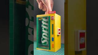 Working Lego Soda Vending Machine lego [upl. by Nomannic]