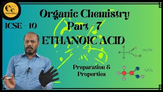 Organic Chemistry Part 7 Ethanoic acid [upl. by Atiuqahc]