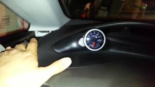 Prosport Boost Gauge Installation Quick Summary [upl. by Ycnaf393]