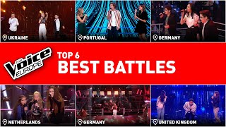 The BEST Battles of alltime on The Voice Kids  TOP 6 [upl. by Ttenaj596]