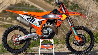 2023 KTM 450SXF Factory Edition TESTED [upl. by Anerbes]