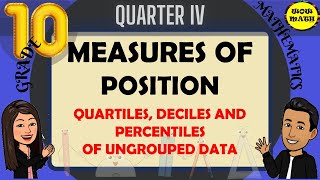 QUARTILES DECILES AND PERCENTILES OF UNGROUPED DATA  GRADE 10 MATHEMATICS Q4 [upl. by Scevo]