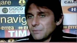 ParmaJuve Rinviata Conte incazzato Nero Anzi BiancoNero 31012012 [upl. by Abehshtab810]