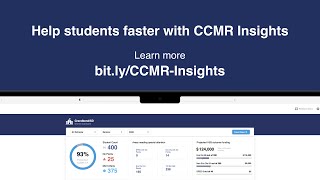 Help students faster with CCMR Insights [upl. by Eberhart]