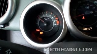 How To Reset a Honda Element Maintenance Light  EricTheCarGuy [upl. by Oicirbaf]