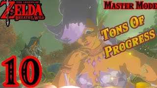 Zelda BotW MASTER MODE 10  Upgrades amp Progress Galore [upl. by Liuqa]