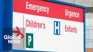 Kids emergency rooms are crunched in Canada heres what parents should know [upl. by Arette]