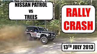 Crash Rally Qld 2013  Car 69 Nissan Patrol [upl. by Scribner]