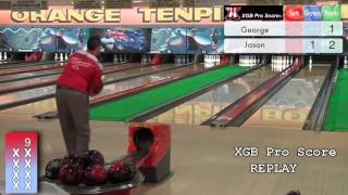 X Games Bowling Jason Belmonte Vs George Frilingos Episode 1 [upl. by Sheply423]