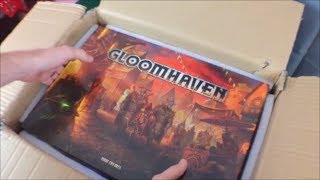 JHGC  Kickstarter Game Unboxing 3 Gloomhaven  No Spoilers [upl. by Ianthe]