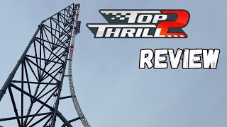 Top Thrill 2 Cant Be Better Than DragsterCan it Top Thrill 2 Cedar Point Review [upl. by Nuajed248]