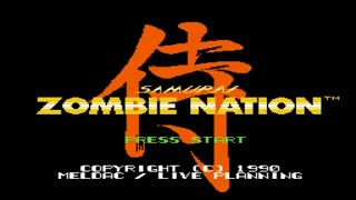 Samurai Zombie Nation FamicomNes [upl. by Pan]