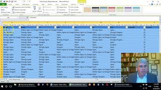 How to Download amp Prepare Survey Data for Analysis in Excel [upl. by Yrrat]