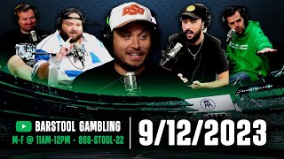 Barstool Sports Picks Central  Tuesday September 12th 2023 [upl. by Trahurn581]