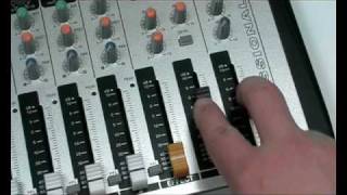 bmix MX800FX 8Kanal Mischpult mit 8 Mikrofoneingängen und internem Effekt [upl. by Gaul]