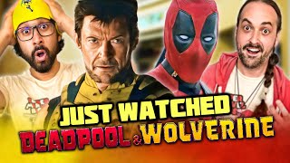 Just Watched DEADPOOL amp WOLVERINE Instant Reaction amp Review [upl. by Ilrahs]