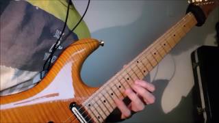 Serrana Sweep Section  Jason Becker Cover [upl. by Okim]