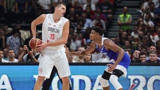 Serbia vs Greece Full Game Highlights  FIBA Basketball World Cup 2023 Qualifiers  August 25 2022 [upl. by Ikciv]