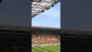 Trompete 🎺 im K Block Dynamo Dresden vs Stuttgart II 20 🖤💛 [upl. by Past947]