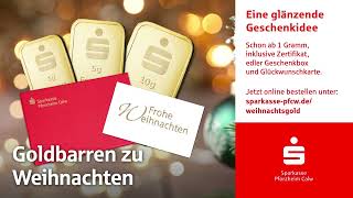 Goldbarren  die Geschenkidee zu Weihnachten [upl. by Fidelity312]