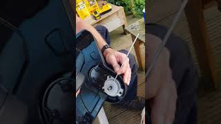 DEWALT 54V DCM5713X1 SPLIT SHAFT STRIMMER HOW IT GOES TOGETHER ALL SO FOR 18V [upl. by Aissak]