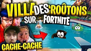 CACHECACHE GÉANT DANS LA VILLA DES CROÛTONS sur FORTNITE [upl. by Schwerin]