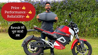 Truly Indian Electric Motorcycle  Oben Rorr Review  AutoYogi [upl. by Ocir]