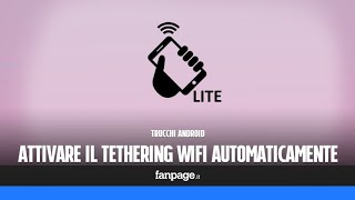 Attivare automaticamente lhotspot WiFi in Android [upl. by Brendin]