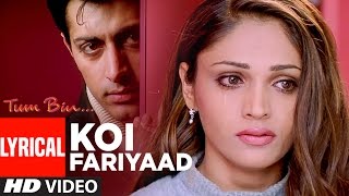 quotKoi Fariyaadquot Lyrical Video Song  Tum Bin  Jagjit Singh  Nikhil Vinay  Priyanshu Sandali [upl. by Aenel562]