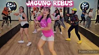 JAGUNG REBUS BY MAYA JASIKA  zumba  senam kreasi  senam mudah  dangdut  joged  lilac [upl. by Ybbil]