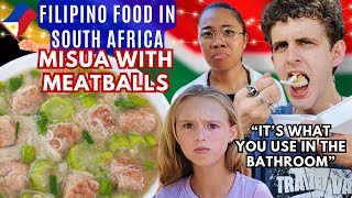 SAVOR THE FLAVOR DELICIOUS MEATBALLS WITH MISUA FOR TIKIMAN TIME HERE IN SOUTH AFRICA  EPI 140 [upl. by Acinok]