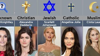 Religion of Hollywood Actresses [upl. by Ttezzil]