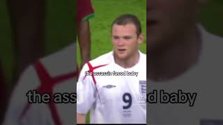 Scottish Commentary on Rooney Stamp and Ronaldo Wink England v Portugal 2006 [upl. by Engelbert]