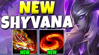 THESE NEW SHYVANA CHANGES ARE SUPER INTERESTING  New Shyvana Gameplay  League of Legends [upl. by Javed]