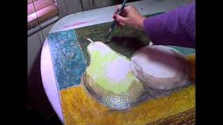 Acrylic Painting Demonstration [upl. by Amata626]