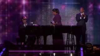 Jamie Foxx amp Stevie Wonder on Oprah 25 years 1080p HD [upl. by Ynahpets]