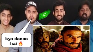 Pakistani Reaction on Malhari Song Ranveer Singh [upl. by Nonnair867]