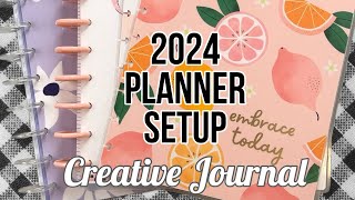 2024 Planner Setup Series pt 2  Setting up my Creative Journal  Happy Planner Bullet Journal [upl. by Longmire263]