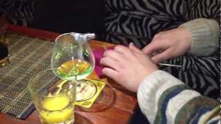 How to drink burning absinthe [upl. by Evander]