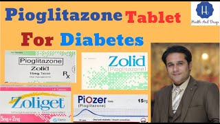 Pioglitazone tablet Pioglitazone 15 mg  Pioglitazone 30 mg tablet uses in hindi urdu [upl. by Ttegirb]