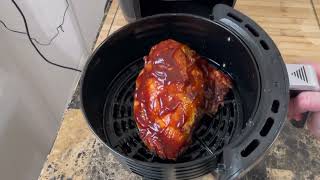 BBQ Chicken Breast Air Fryer [upl. by Eenal]