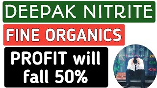 Deepak nitrite shareFine organics shareDeepak nitrite q2 resultsFine organics q2 results [upl. by Philipines]