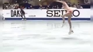 Daria UsachevaMoments of injury before NHK Trophy [upl. by Buyse]