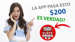 DoubleDown Casino Vegas Slots  ¿Ganarás Dinero Con Una App [upl. by Calder]