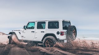 JL Rubicon Will 35 Inch Tires and NO LIFT Really Work [upl. by Atinaujnas566]