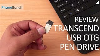 Transcend JetFlash 380S USB OTG Flash Drive Quick Review [upl. by Raymond538]