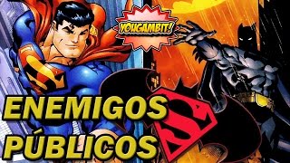 VIDEOCOMIC SUPERMANBATMAN ENEMIGOS PÚBLICOS  Historia Completa [upl. by Nylla276]