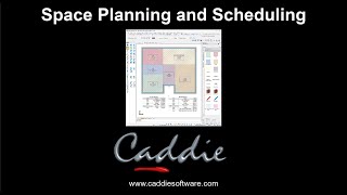 Space Planning and Scheduling with Caddie Software [upl. by Cosimo]