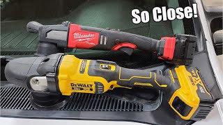 Milwaukee Tool 268420 Vs DEWALT DCM848 Dual Action Random Orbit Polisher [upl. by Vala]