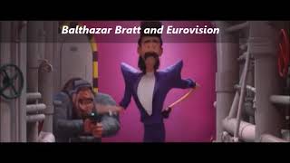 If Balthazar Bratt would take a part in Eurovision eurovision eurovision2024 dispicableme [upl. by Auqinu]